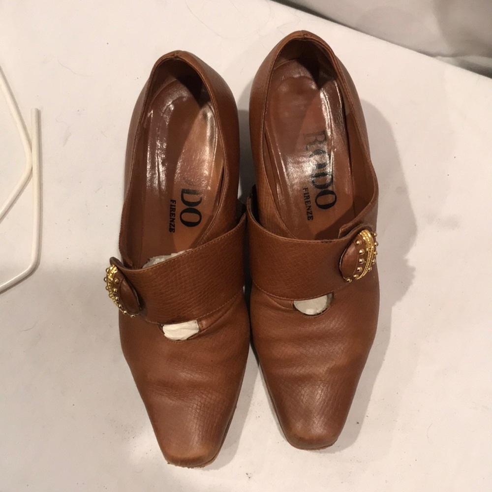 Todo Firenze made in Italy size 35 light brown leather